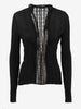 Yves Saint Laurent Cut-out Cardigan