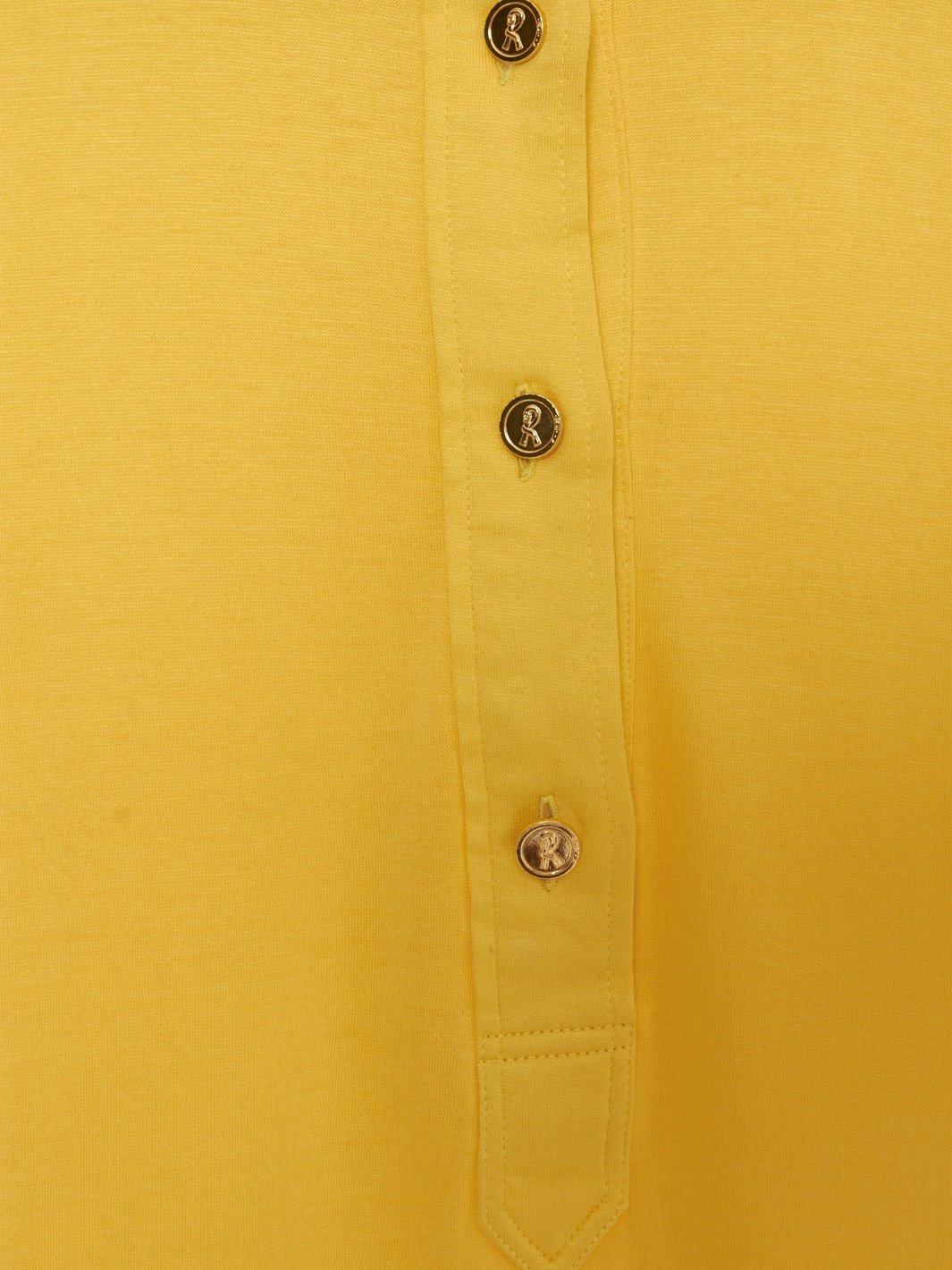 1970s Roberta Di Camerino polo shirt in yellow cotton W22051920  Roberta di Camerino 