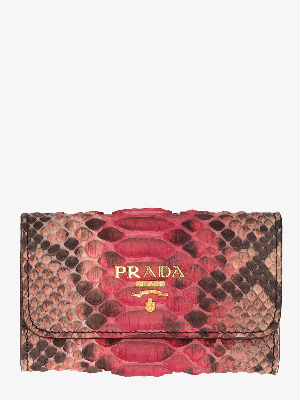 Prada Pink Snakeskin Key Case WCV161224_87  Prada 