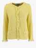 Cardigan giallo Prada