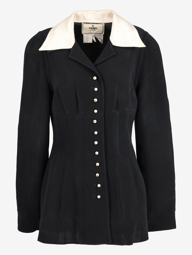 Fendi Black and White Shirt W2511.118.30  Fendi 