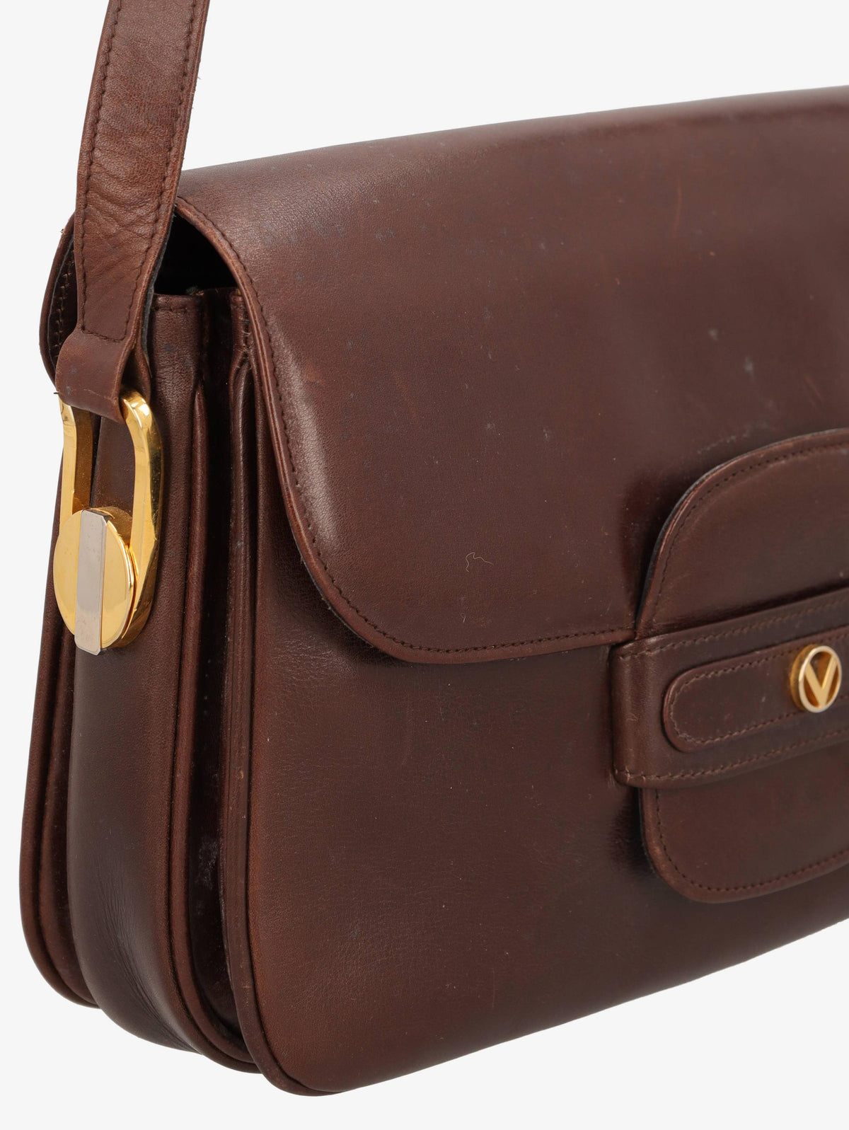 Vintage Brown Crossbody Bag W24121213  Vintage 