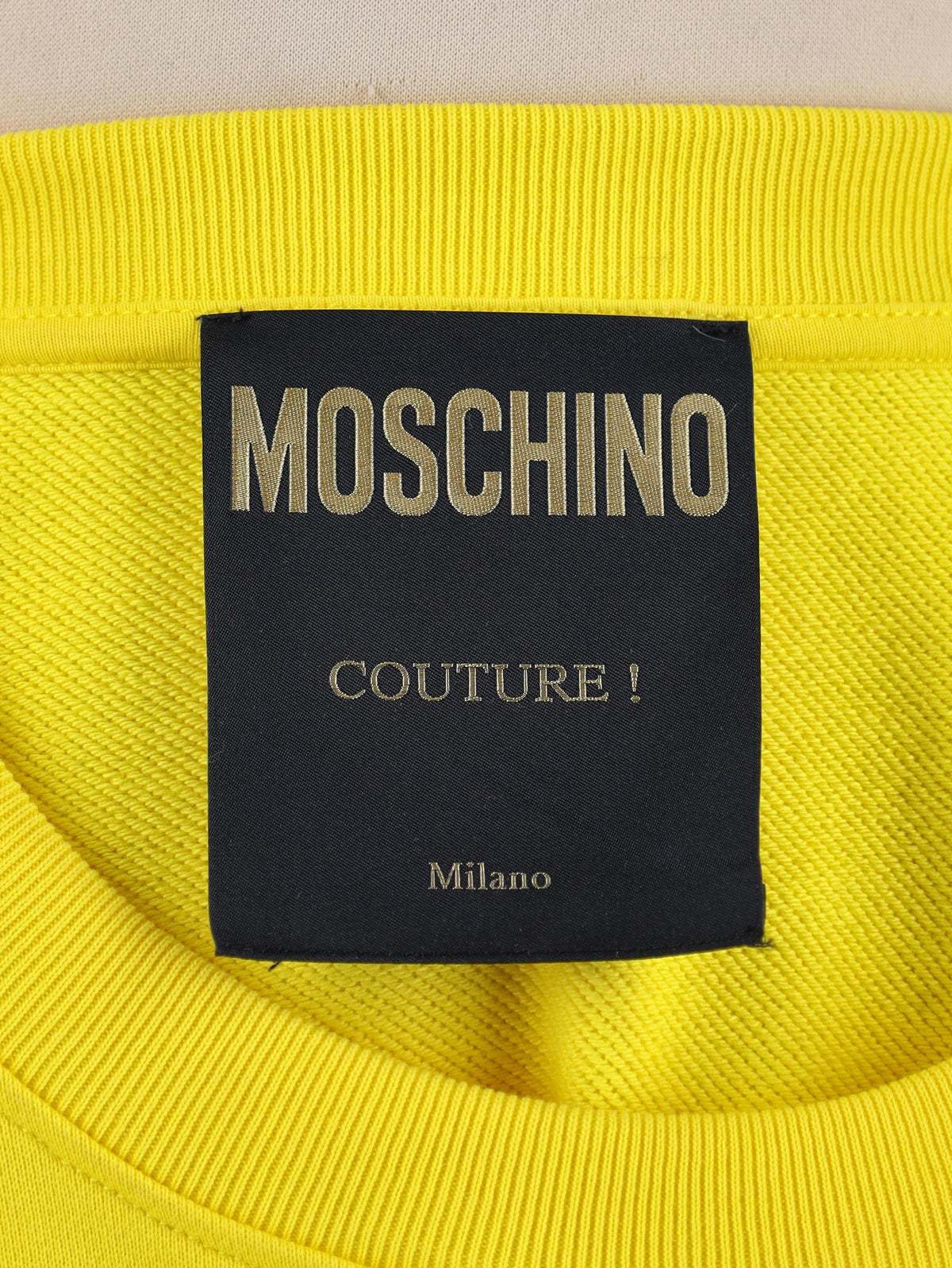 Moschino Yellow Sweatshirt WCV250815.01  Moschino 