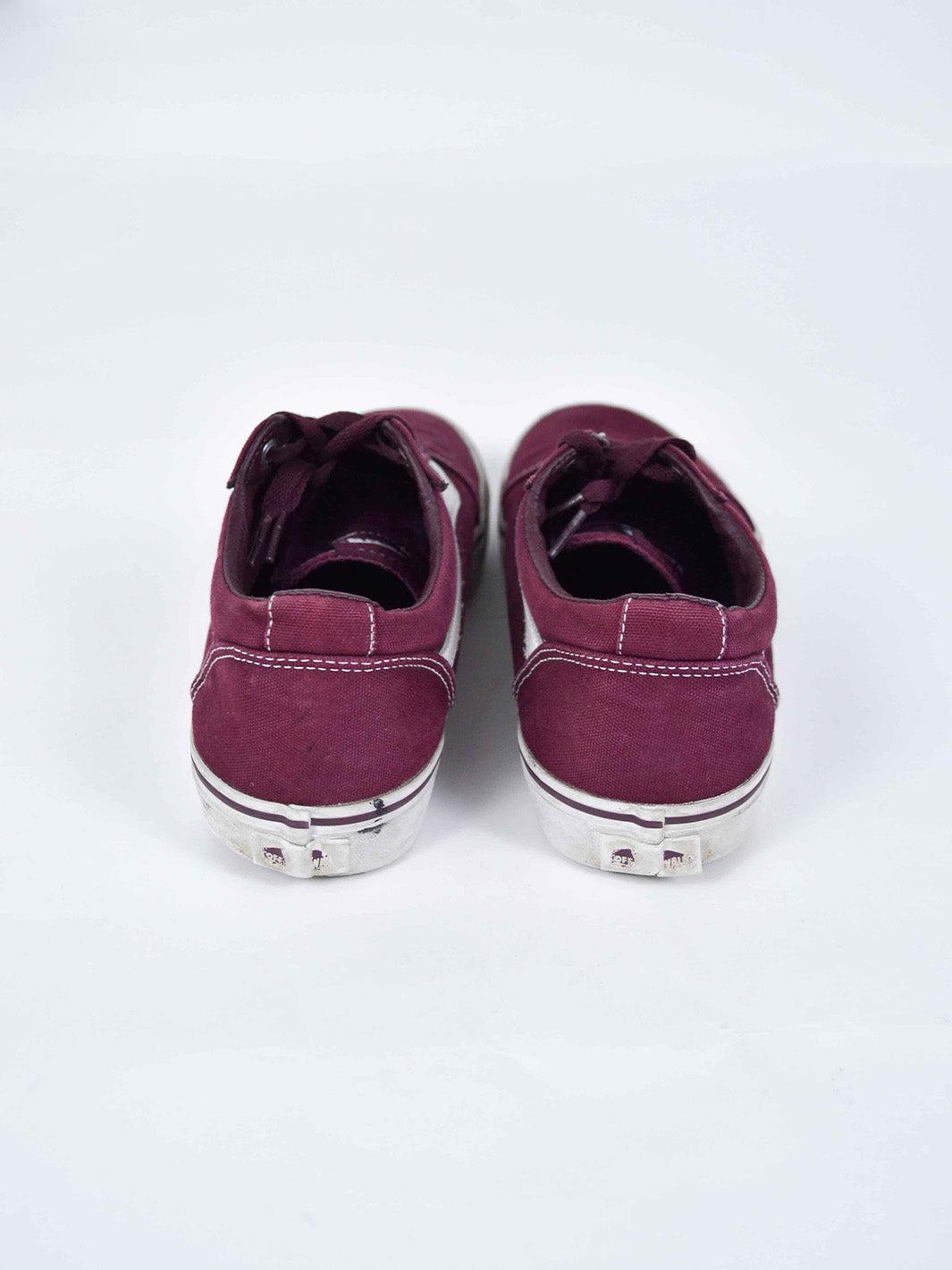 Y2K burgundy suede Vans sneakers W22050618  Vans 