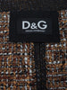 D&amp;G 粗花呢夹克