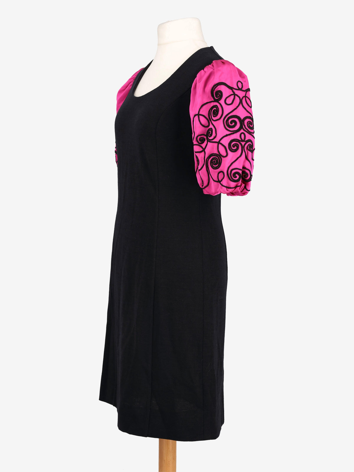 Vintage Baloon Sleeves Dress
