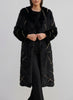 Moschino Couture Chain Linked Coat in Faux Fur CVM26.6.35  Moschino Couture 
