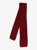 Balenciaga Burgundy Wool Tie
