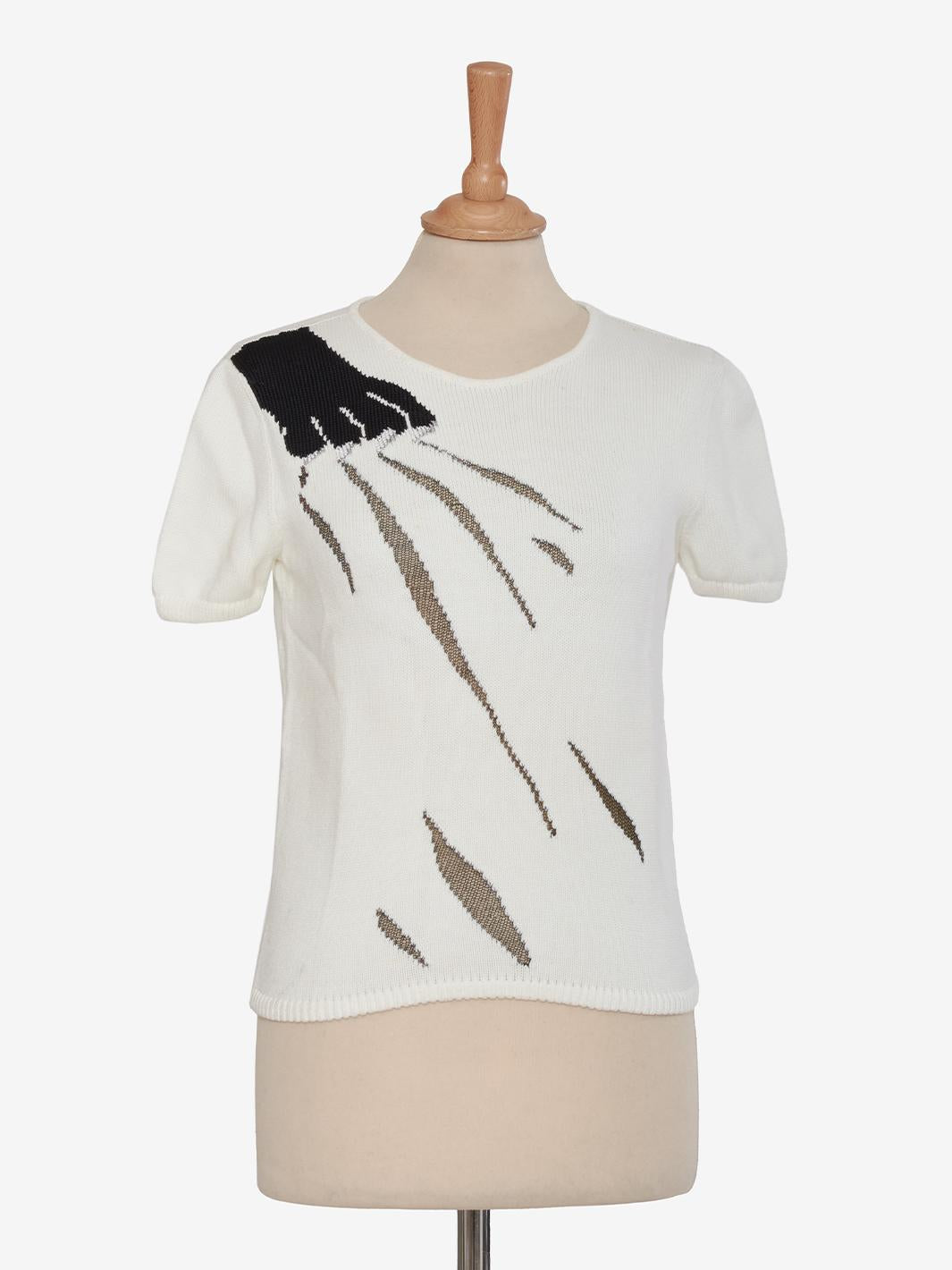 Krizia T-shirt with embroidery CVM21.90.199  Krizia 