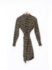 2020 Cavalli e Nastri chemisier dress with geometric print W22070401  Cavalli e Nastri 