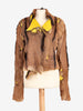 Vintage Leather Jacket With Fur W2511.115.13  Vintage 