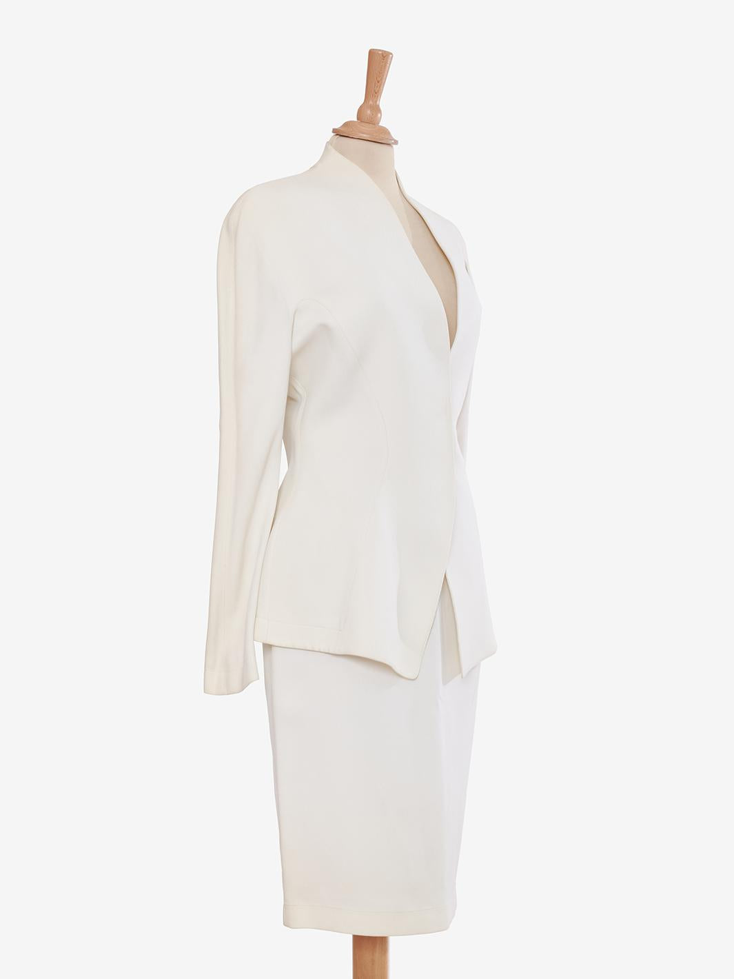 Thierry Mugler White Tailleur BR12523.11  Thierry Mugler 