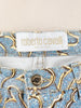 Roberto Cavalli Straight-Leg Jeans with Beaded Embroidery W7426.59  Roberto Cavalli 