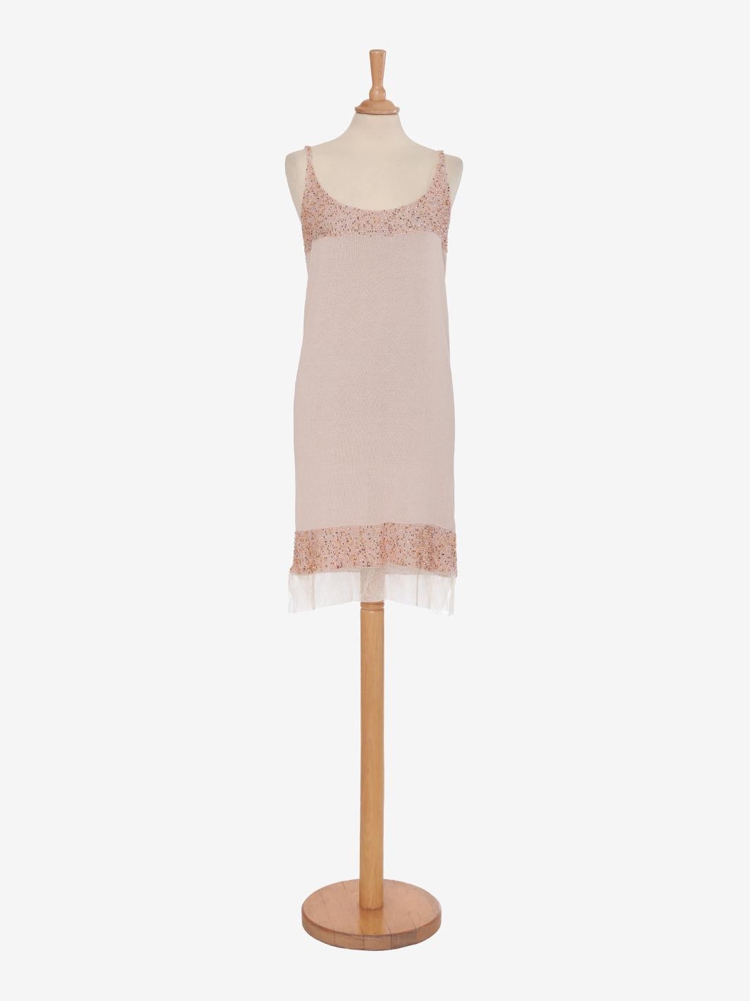 Krizia Beaded Knit Dress CVM21.90.368A  Krizia 