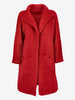 Vintage Red Teddy Coat CVM26.5.8  Vintage 