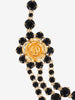 Prada Rose & Crystal Multi-Strand Necklace W13426.124  Prada 