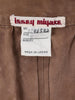 Issey Miyake Brown Suede Set DM10043112  Issey Miyake 