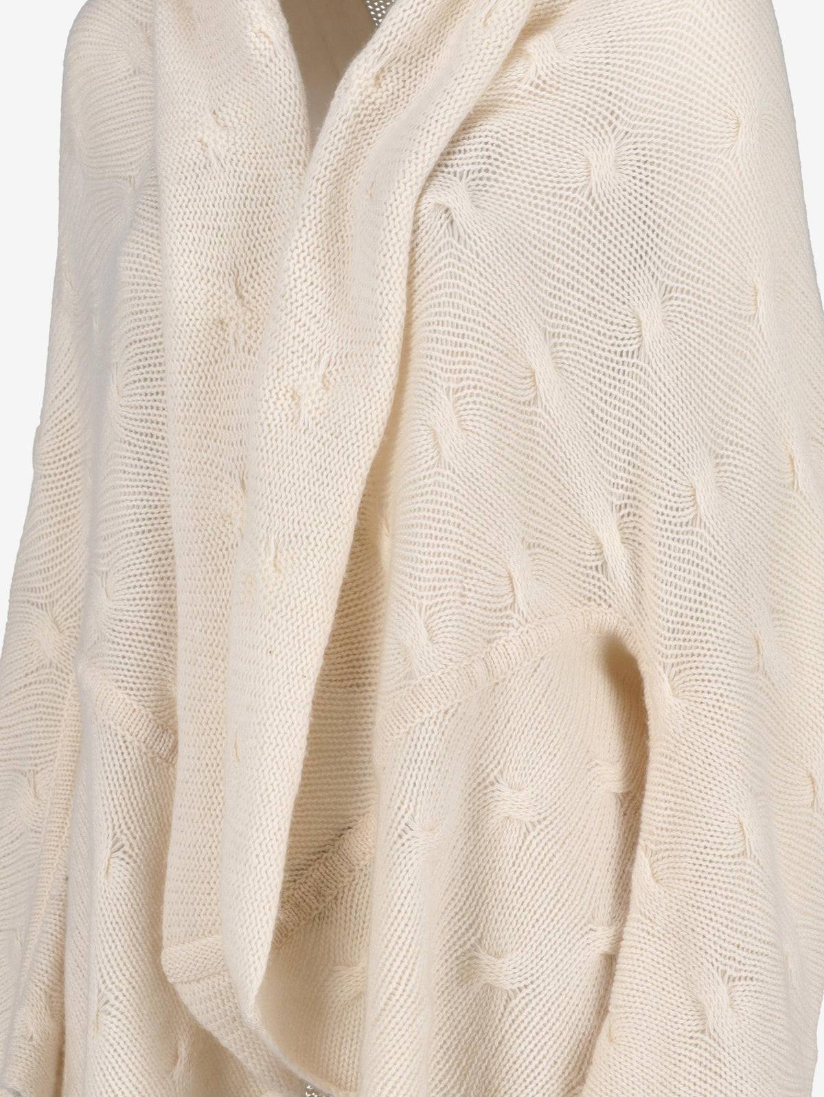 Agnona Cashmere Cable-Knit Open Cardigan CVM25.2.47  Agnona 