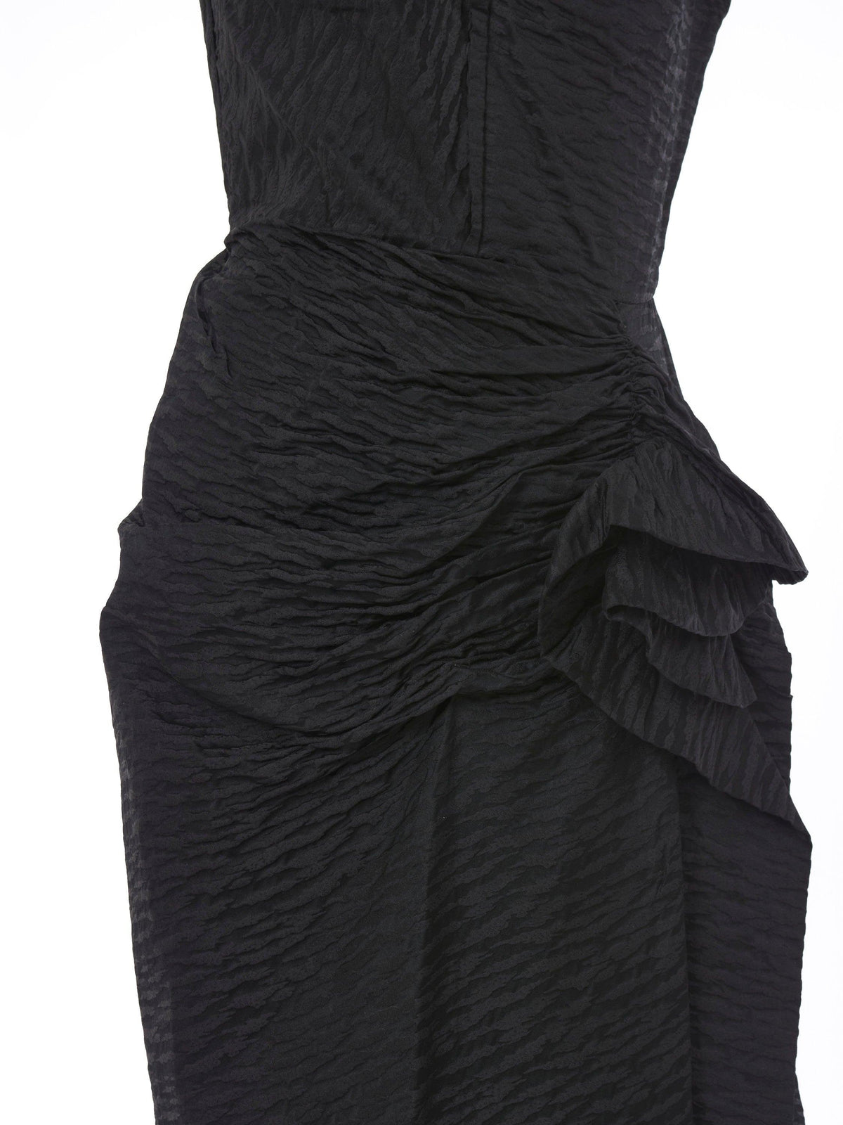 Long dress with sweetheart neckline W22070511  Vintage 