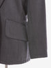 Saint Laurent Grey Wool Blazer MZ191312  Yves Saint Laurent 