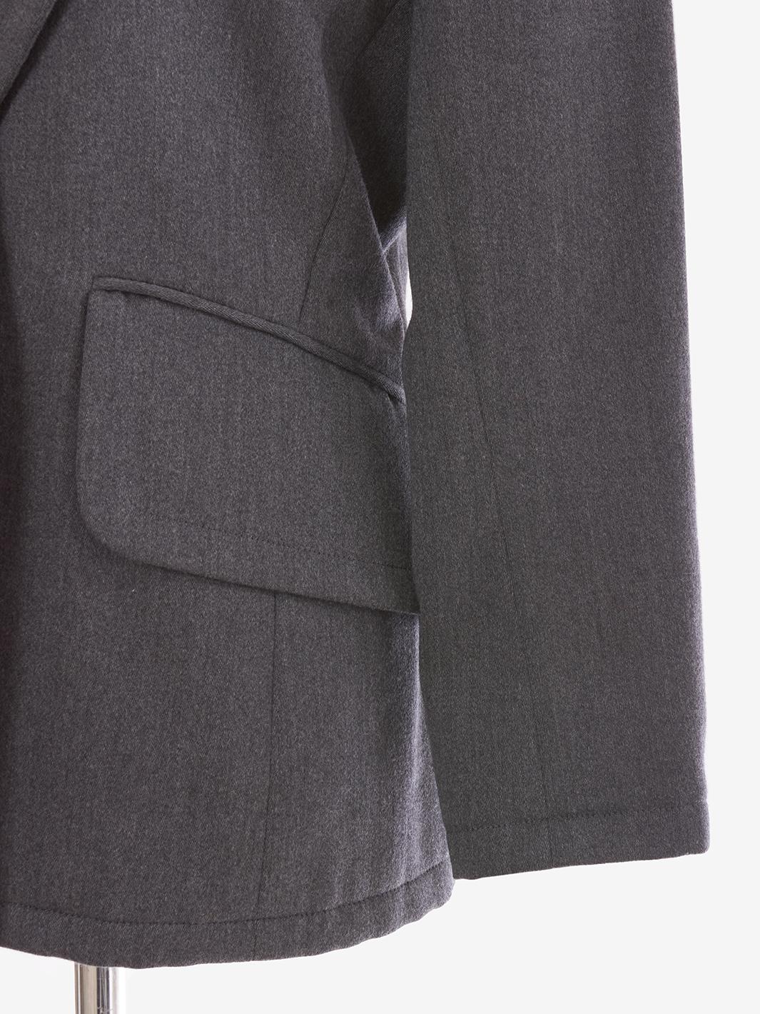 Saint Laurent Grey Wool Blazer MZ191312  Yves Saint Laurent 