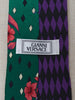 Gianni Versace 80s patterned tie