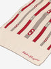 Salvatore Ferragamo Logo Stripe Rectangular Scarf W150626.29  Ferragamo 