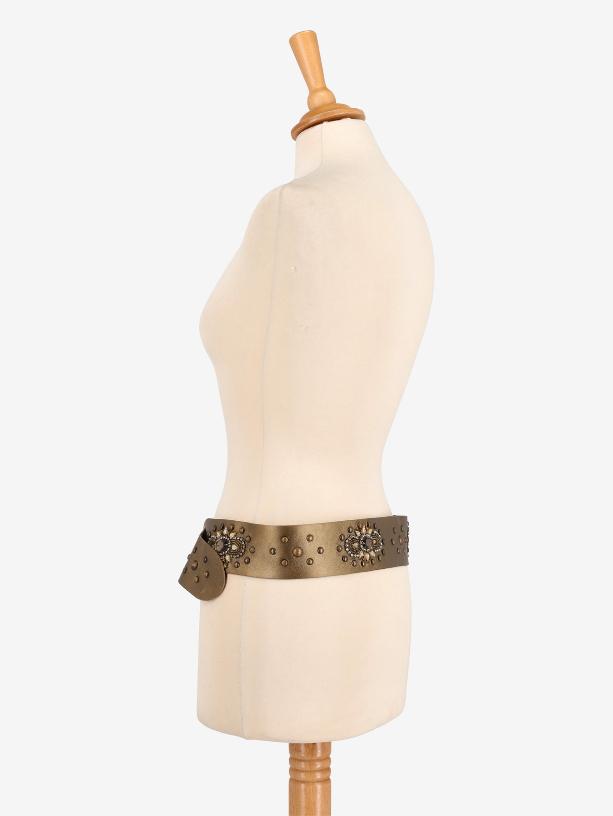 Vintage Gold Maxi Belt