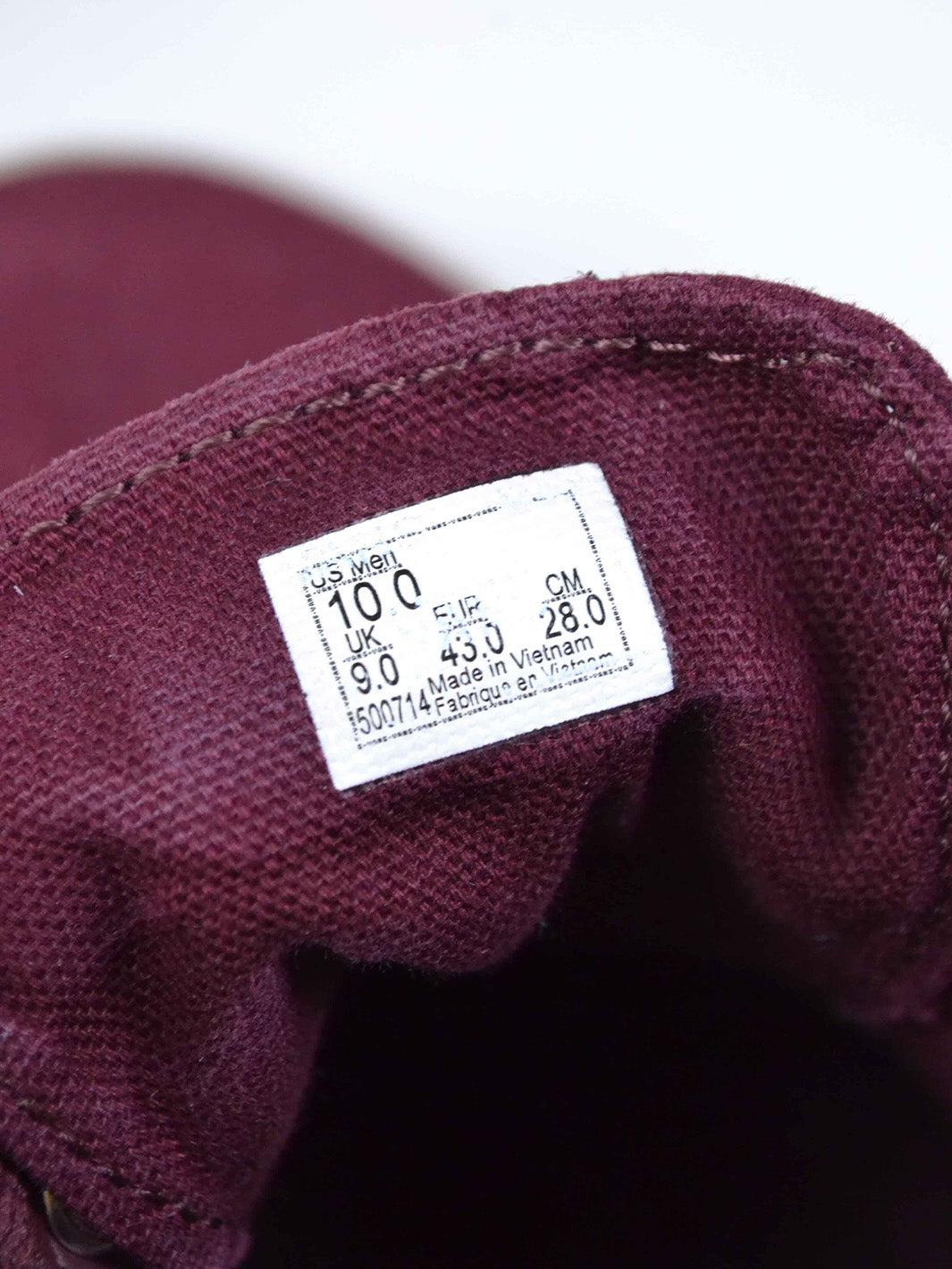 Y2K burgundy suede Vans sneakers W22050618  Vans 