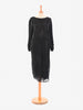 Horses and ribbons Embroidered organza dress W22110303  Vintage 