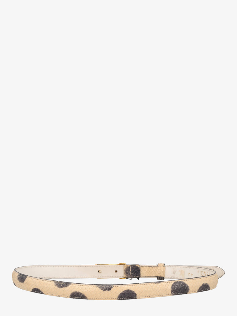 Fendi Vintage Snake Belt WCV041224.123  Fendi 
