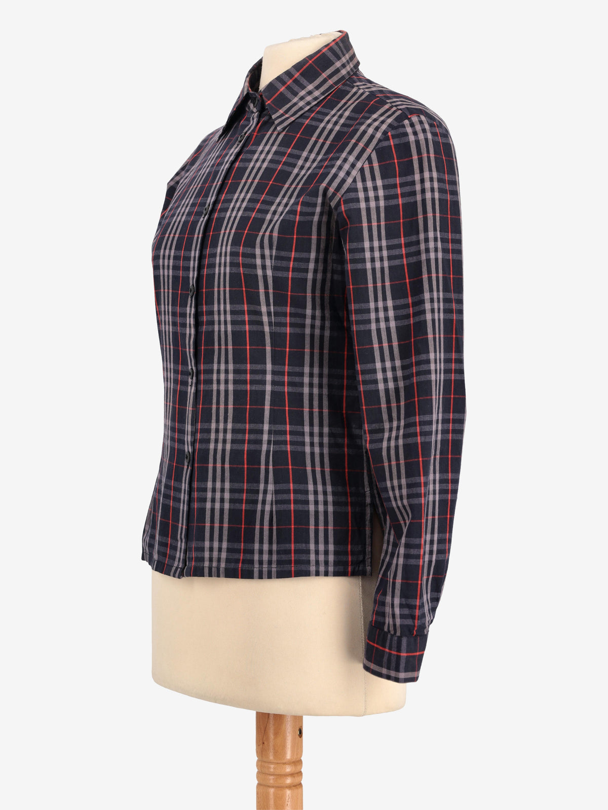 Burberry Blue Check Shirt W24121236  Burberry 
