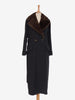 Max Mara 毛领双排扣大衣