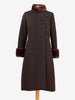 Vintage Coat With Mink Details