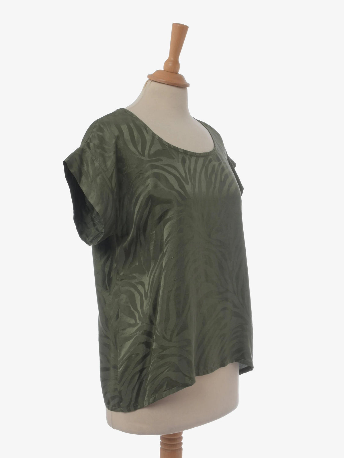 Yves Saint Laurent Zebra Patterned Top WCV23051836  Yves Saint Laurent 