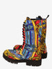 Moschino Baroque Zodiac Lace-Up Combat Boots WCV250821.04  Moschino 