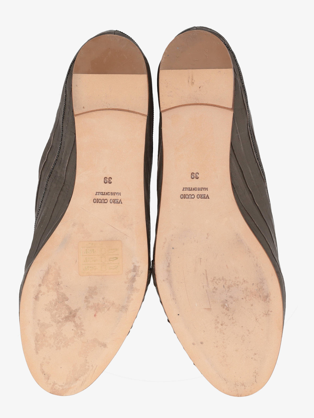 Fabiana Filippi Leather Loafer WCV2410108  Fabiana Filippi 