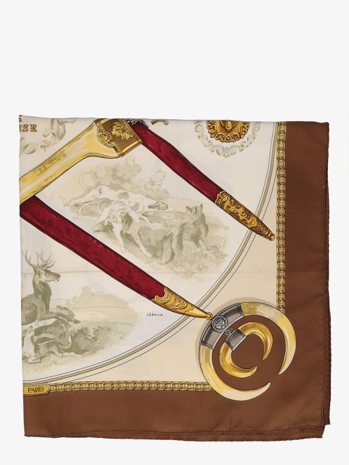 Hermès Foulard Arme De Chasse By Philippe Ledoux W24121217  Hermes 