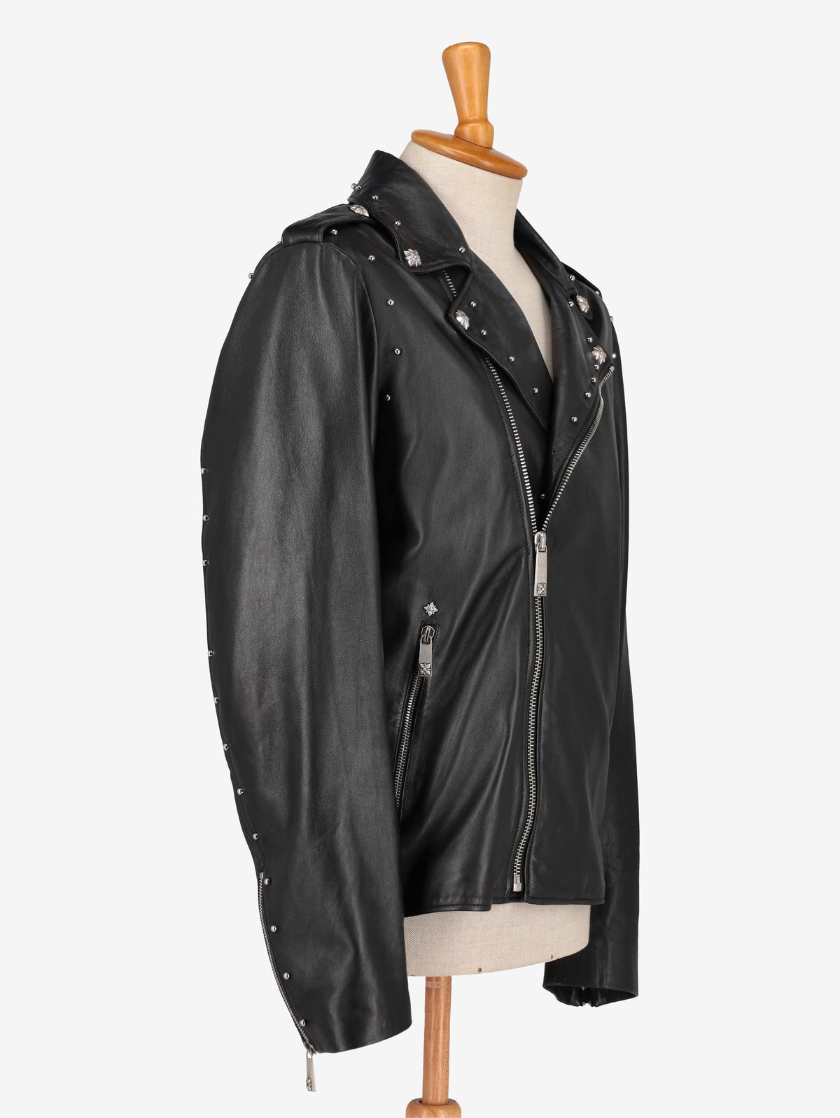 Richmond Lamb Leather Biker Jacket WCV250806  John Richmond 