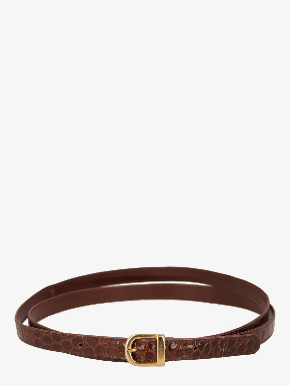 Vintage Thin Cocco Belt
