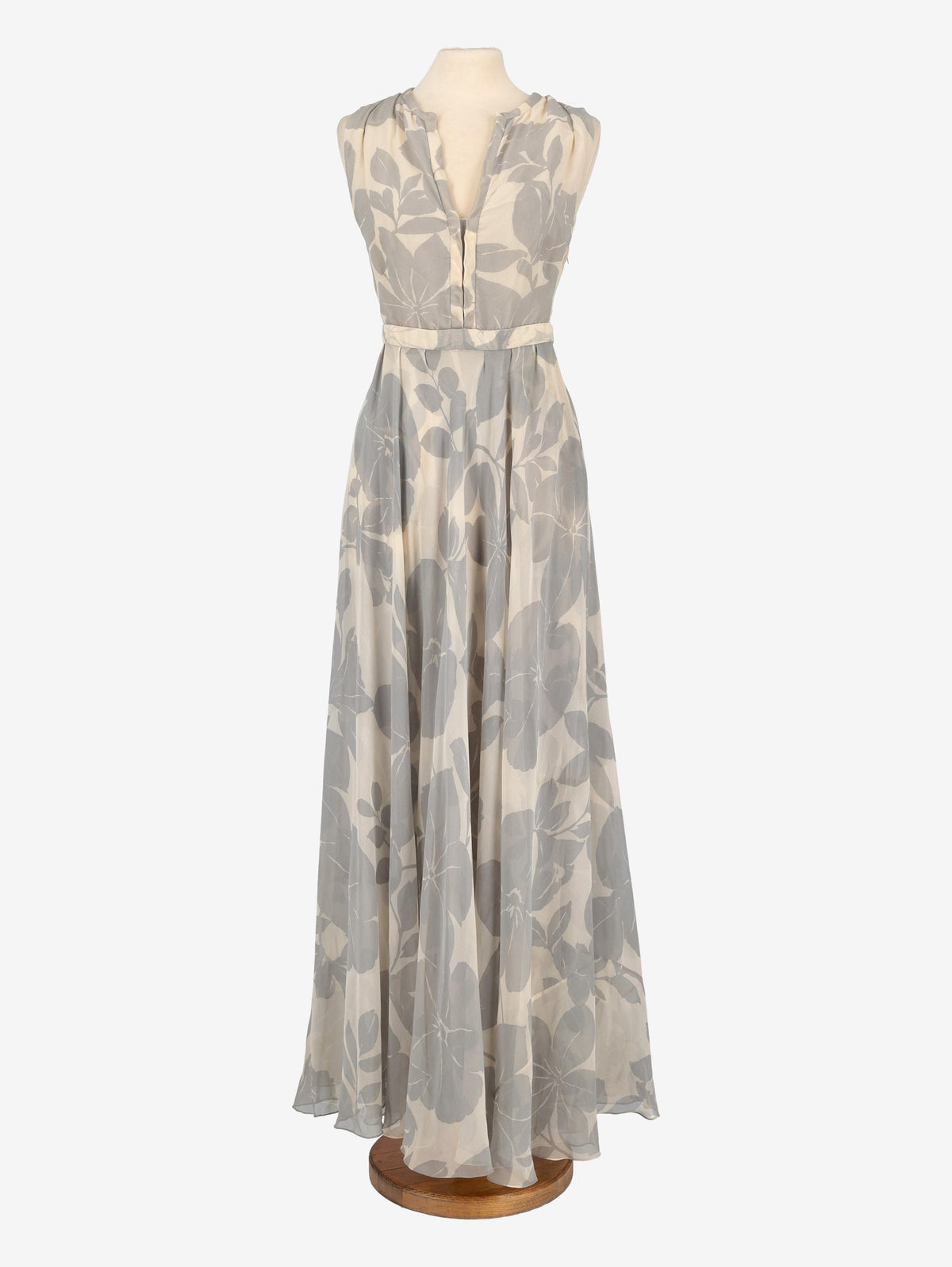 André Laug Grey Floreal  Long Dress WCV151124.13  Andre Laug 