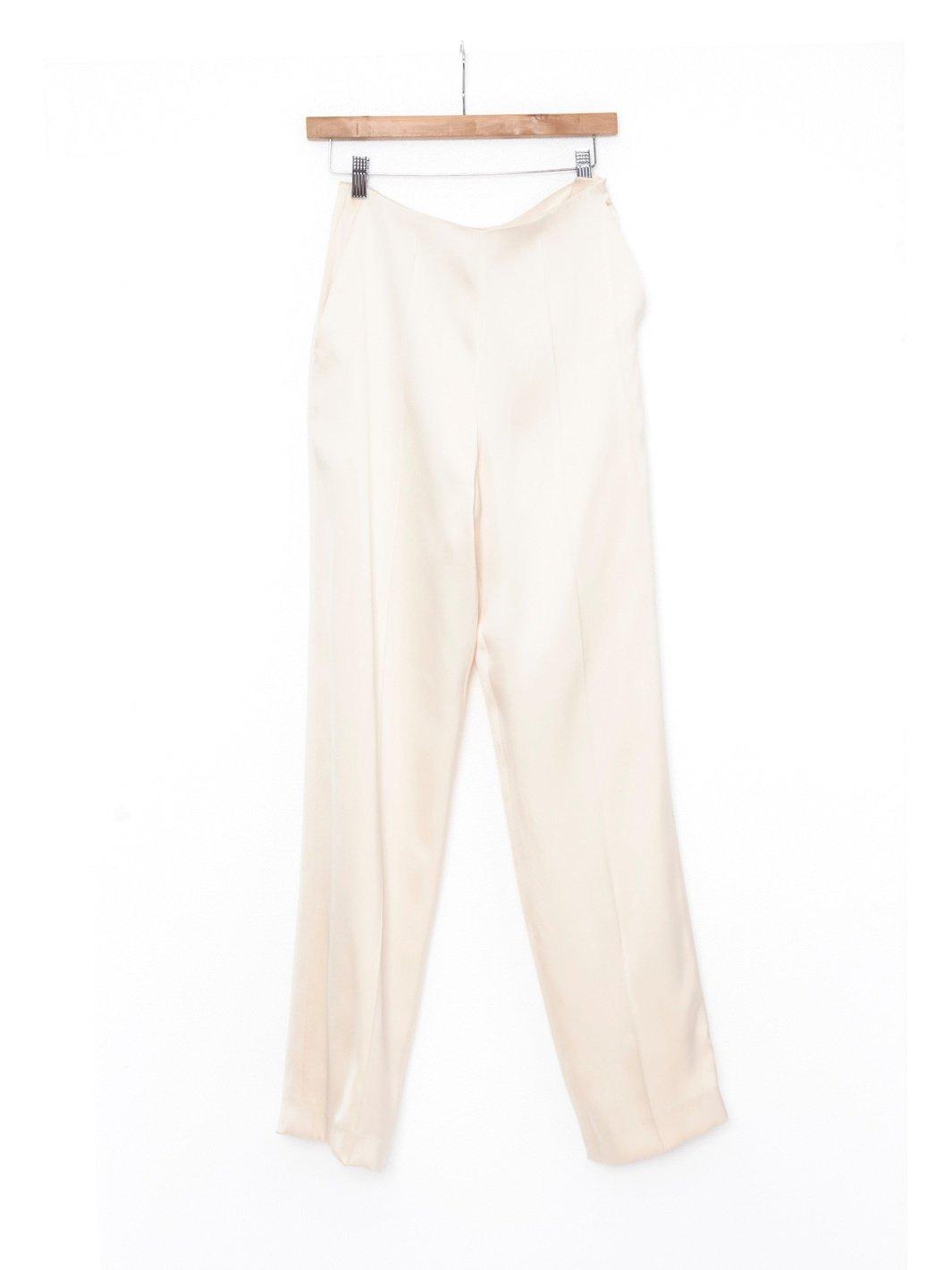 1990s Hermès pants in ivory silk W22051942  Hermès 