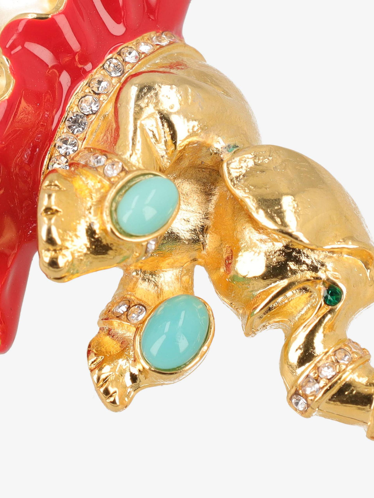 Kenneth Jay Lane Juggling Elephant Brooch CVR24.1.161  Kenneth Jay Lane 