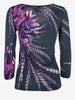 Just Cavalli Feather Print Shirt W24121253.5  Just Cavalli 