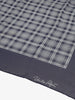 Mila Schön Check Silk Foulard
