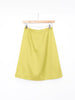 1960s knee-length Gio Caré skirt in lime green cotton W22051913  Gio Carè 