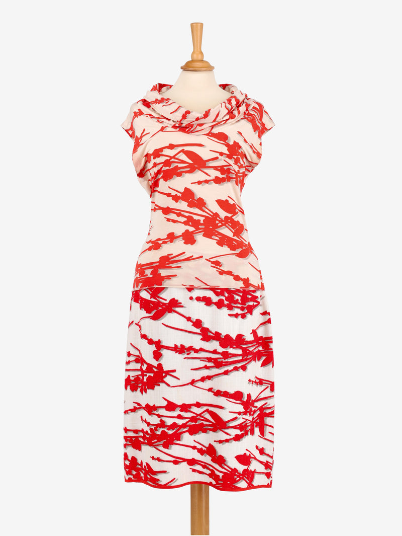 Prada Vintage Floral Two-Piece Set WCV241010204  Prada 