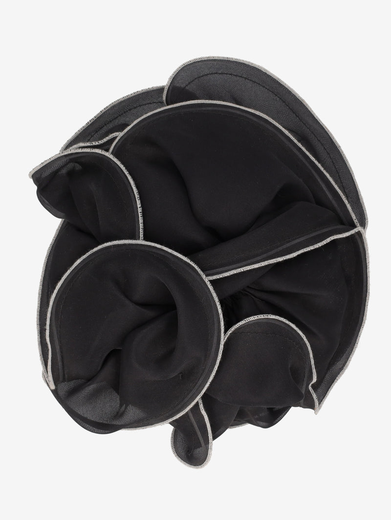Armani Collezioni Layered Straw Hat W27526.154  Giorgio Armani 