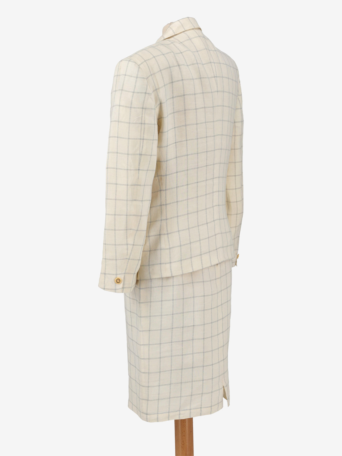 Gianni Versace Couture Checked Suit
