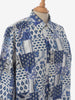 Souleiado Vintage Blue Patchwork Shirt WCV241010277  Souleiado 